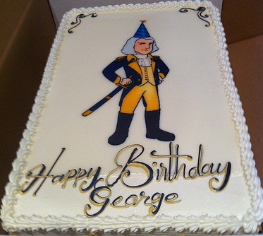 George Washington Birthday Cake