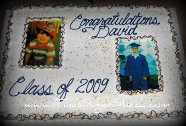 Graduation Sheet Cake