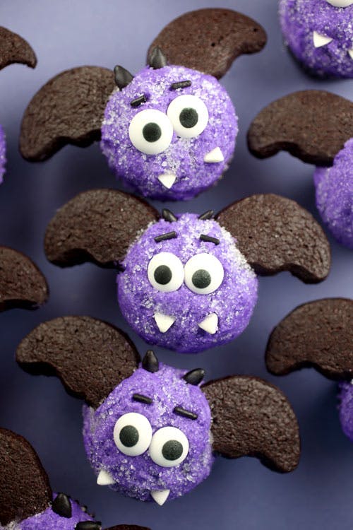 Halloween Bat Cupcakes