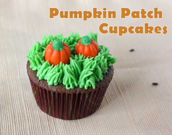 Halloween Cupcake Pumpkin Patch