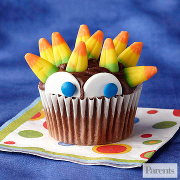 Halloween Monster Cupcakes