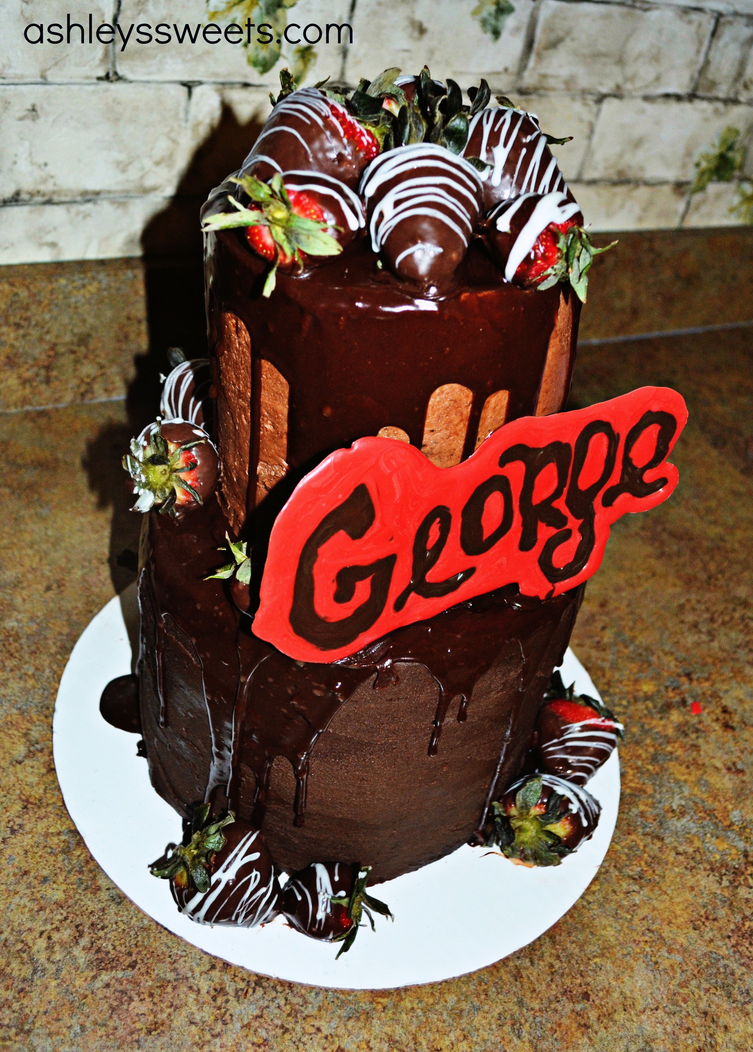 Happy Birthday George Cake