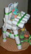 High Chair Diaper Cake