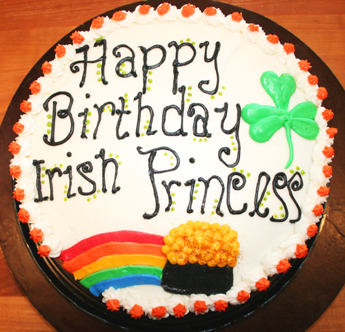 Irish Birthday Cake