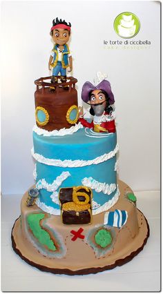 Jake and Neverland Pirates Cake