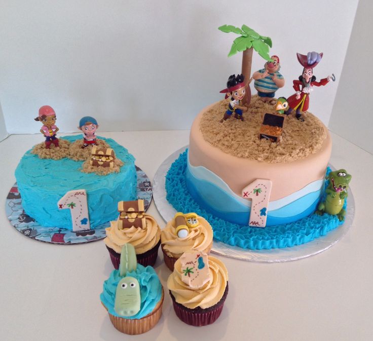 Jake and the Neverland Pirates Cupcakes