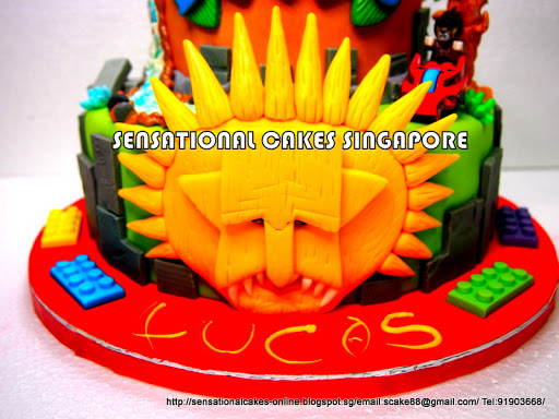 LEGO Chima Birthday Cake