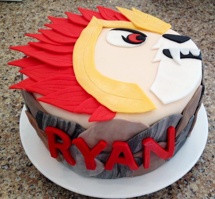 LEGO Chima Birthday Cake