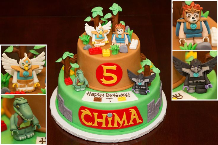 LEGO Chima Birthday Cake