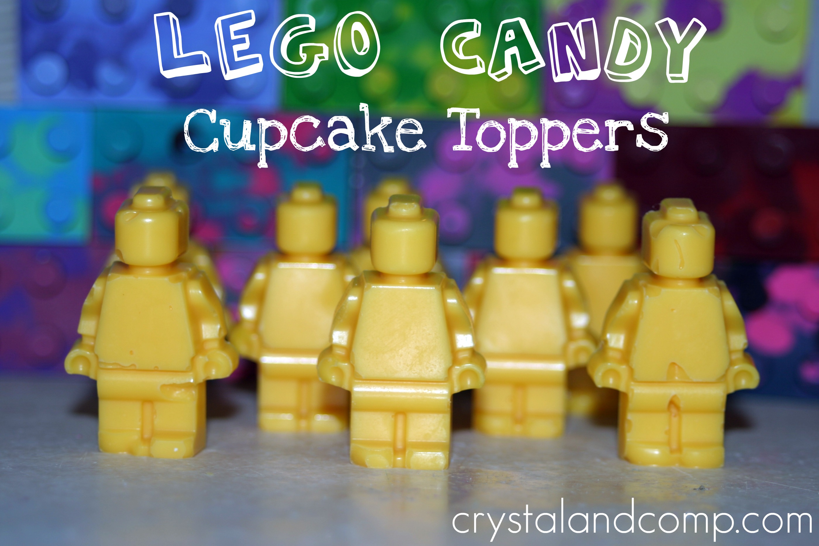 LEGO Cupcake Toppers Birthday