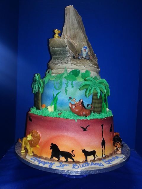 Lion King Birthday Cake