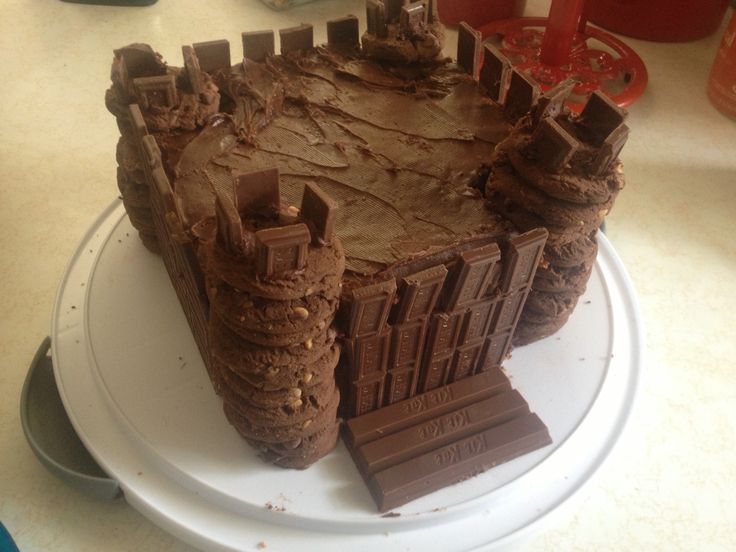 Medieval Castle Birthday Cake