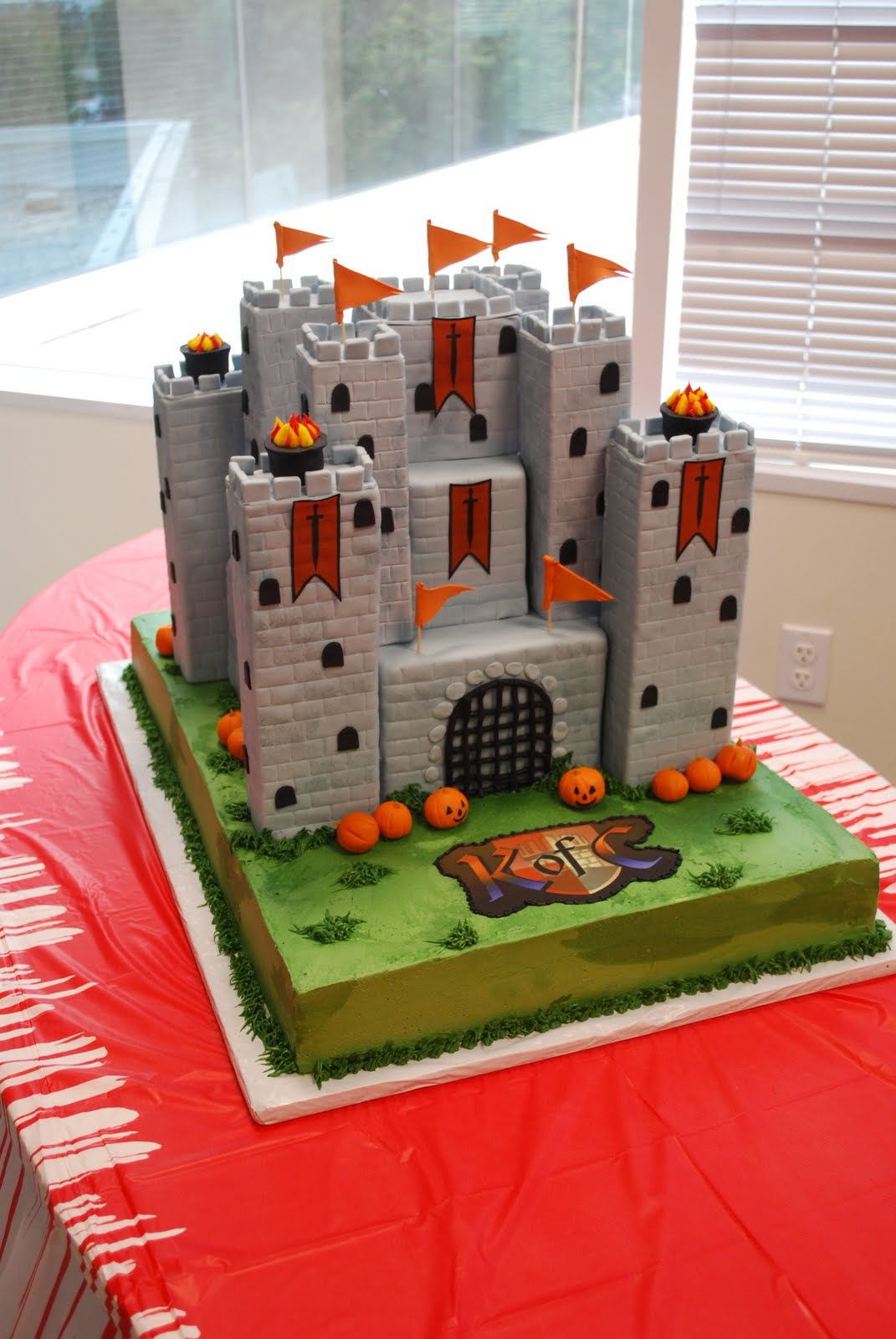 Medieval Castle Cake