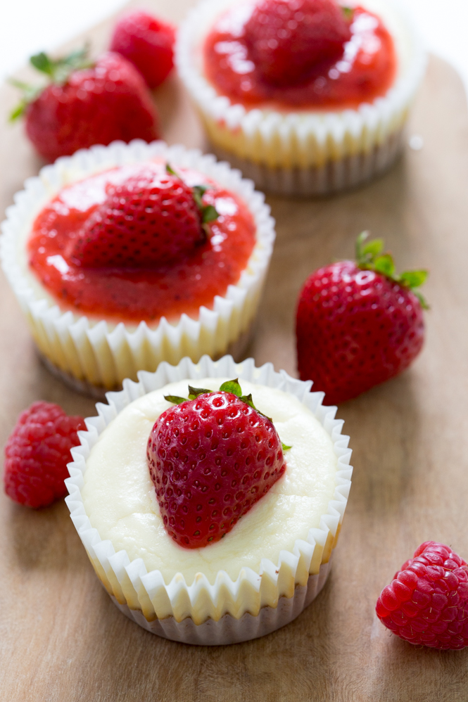 Mini Cheesecake Cupcakes