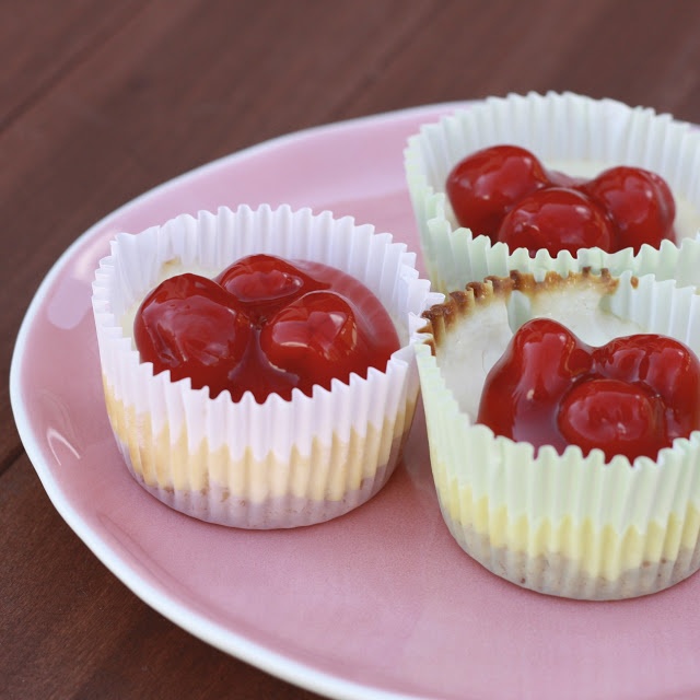 Mini Cherry Cheesecake Recipe