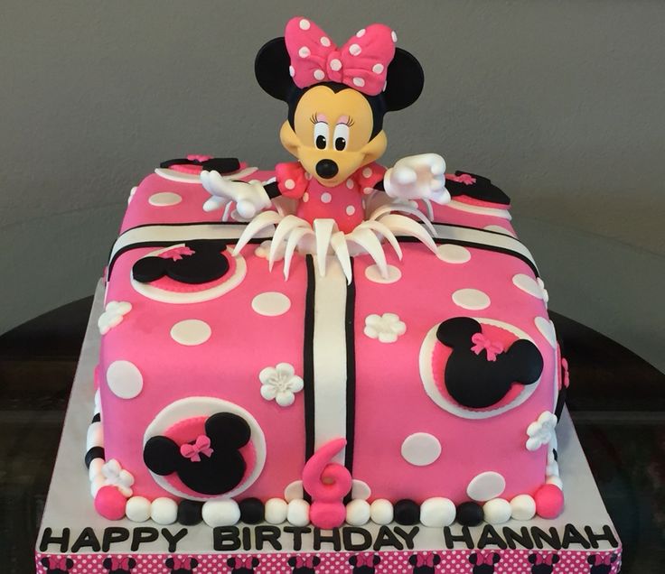 Minnie Mouse Birthday Cake