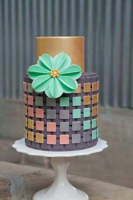 Modern Wedding Cake