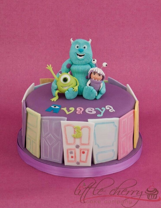 Monsters Inc Birthday Cake