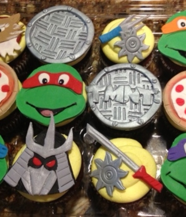 Ninja Turtle Cupcakes