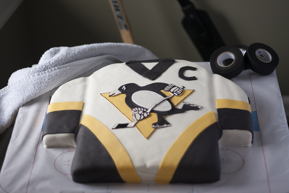 Pittsburgh Penguins Birthday Cake