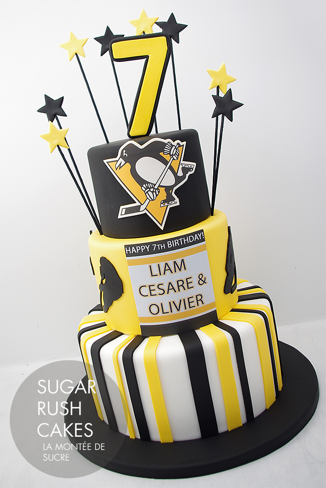 Pittsburgh Penguins Birthday Cake