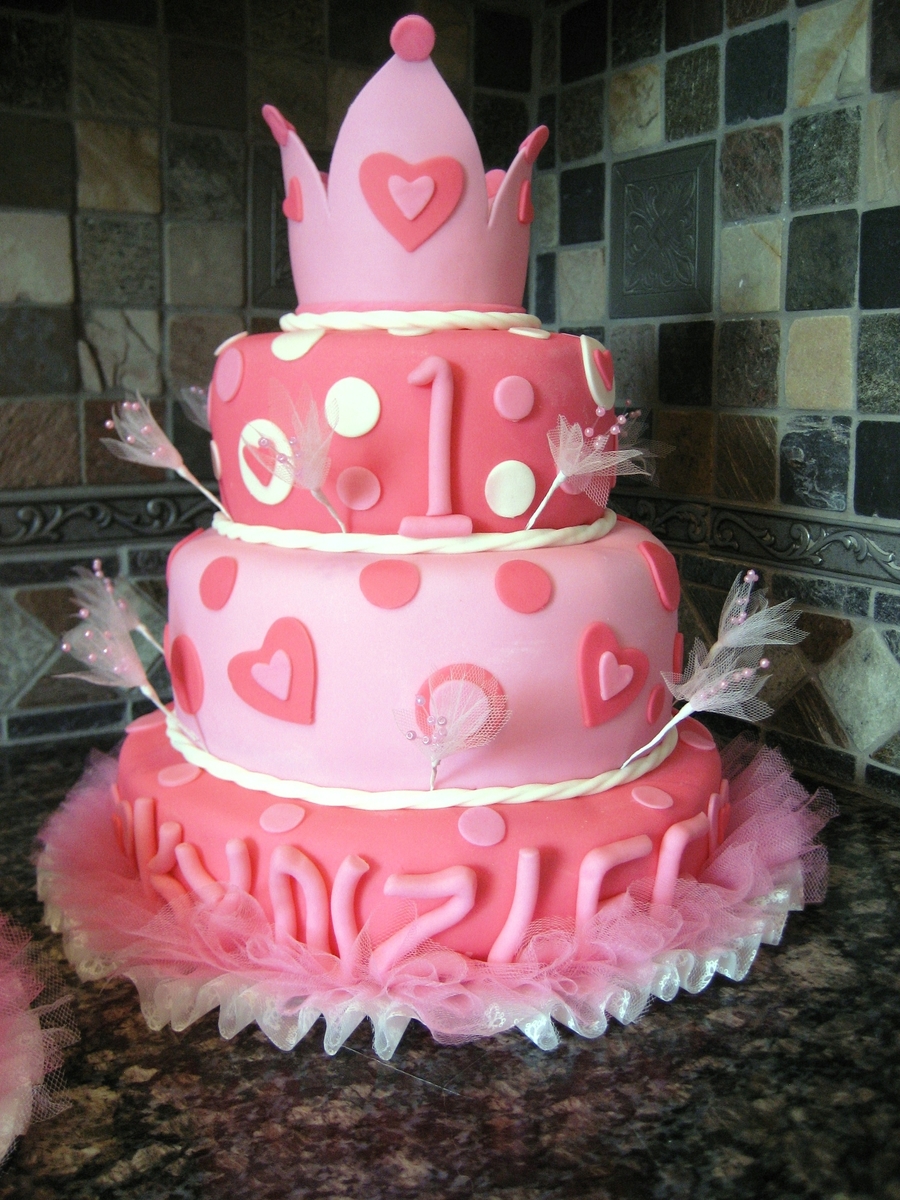 Princess Cakes for 1 Year Old