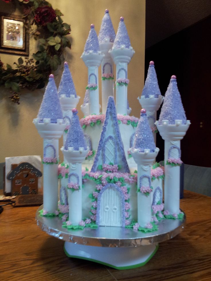 Princess Castle Birthday Cake