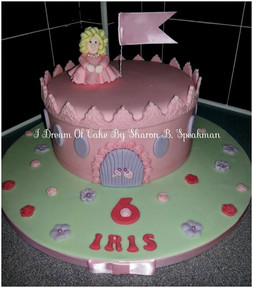 Princess Castle Cake