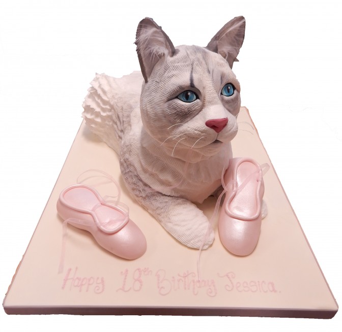 Realistic Cat Cakes