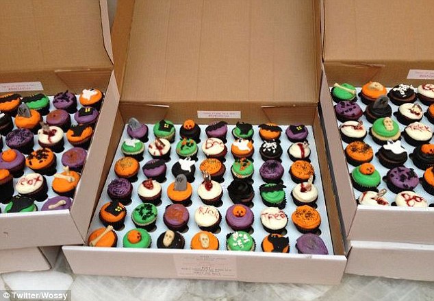 Sam's Club Halloween Cupcakes