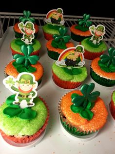 St. Patrick's Day Cupcakes