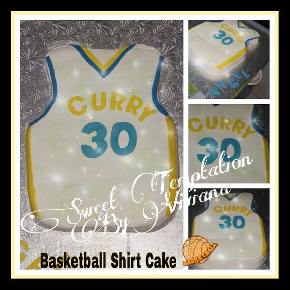 Stephen Curry Basketball Birthday Cake