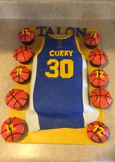 Stephen Curry Birthday Cake