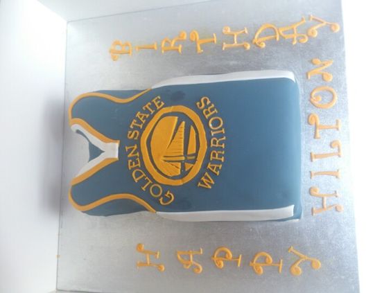 Stephen Curry Golden State Warriors Birthday Cake