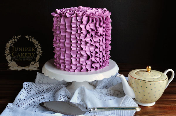 Tall Single Tier Cake