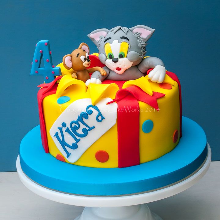 Tom and Jerry Birthday Cake Ideas