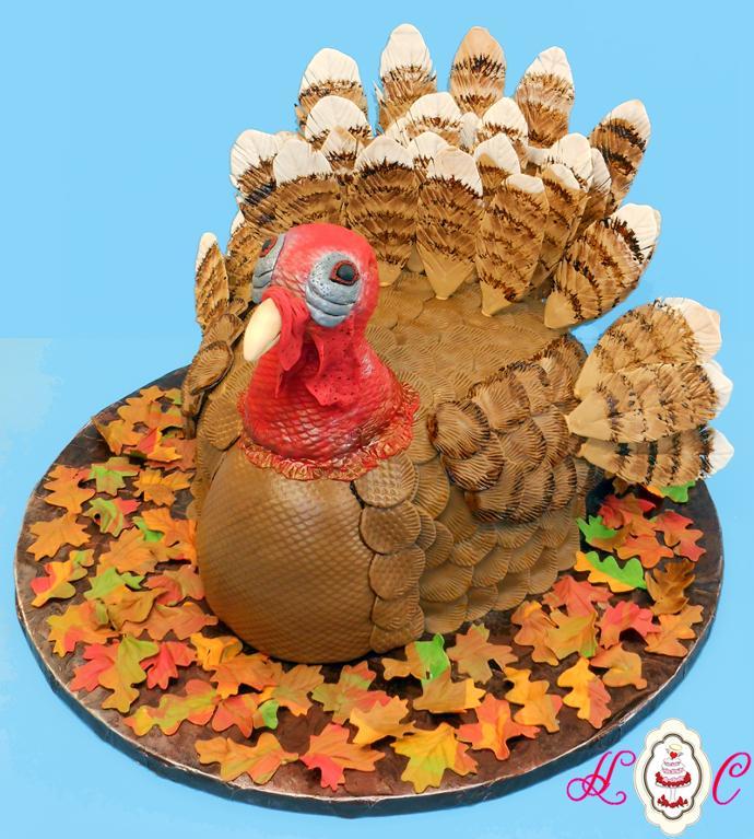 Turkey Grooms Cake