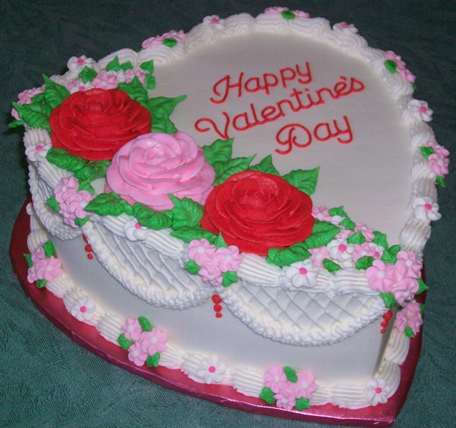 Valentine Day Birthday Cake