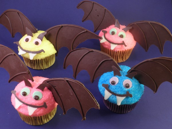 13 Photos of Cute Halloween Bat Cupcakes