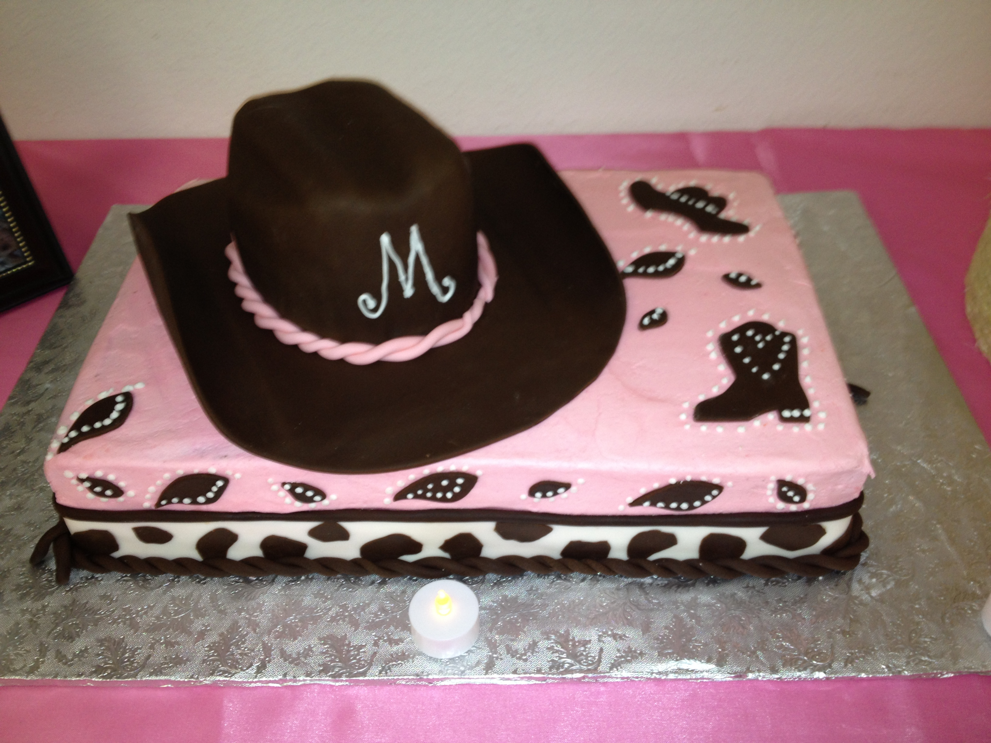 Western Birthday Cake