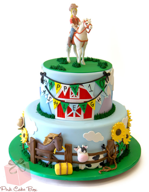 7 Photos of Western Party Birthday Cakes