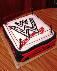 WWE Birthday Cake