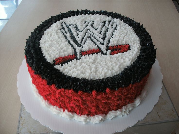 WWE Wrestling Birthday Cake Ideas