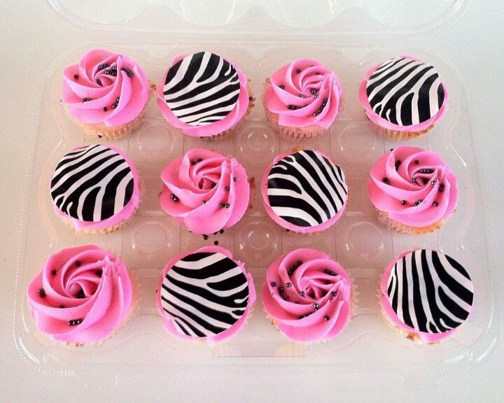 Zebra Cupcakes