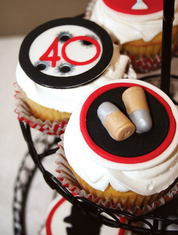 11 Photos of Adult Themed Birthday Cupcakes