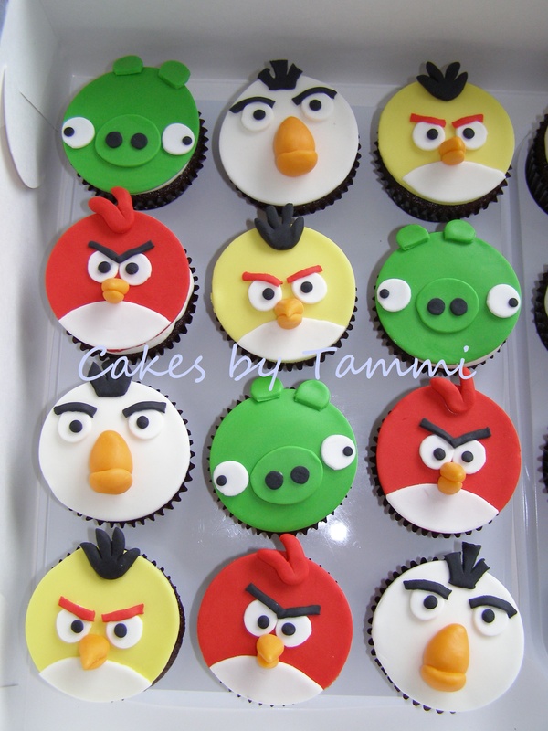 Angry Birds Cupcakes