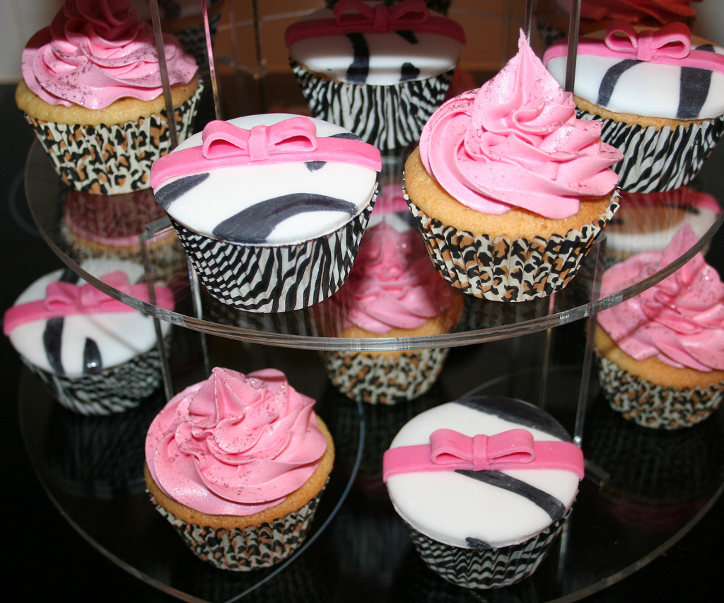 Animal Print Cupcake Holders