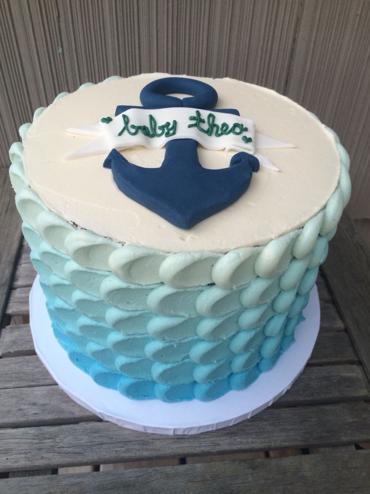 Baby Boy Shower Cake Decorations