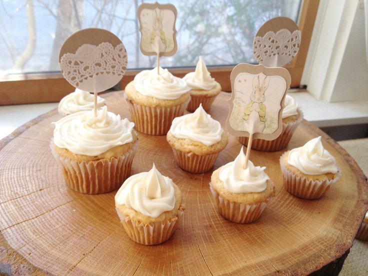 Baby Shower Cupcake Toppers