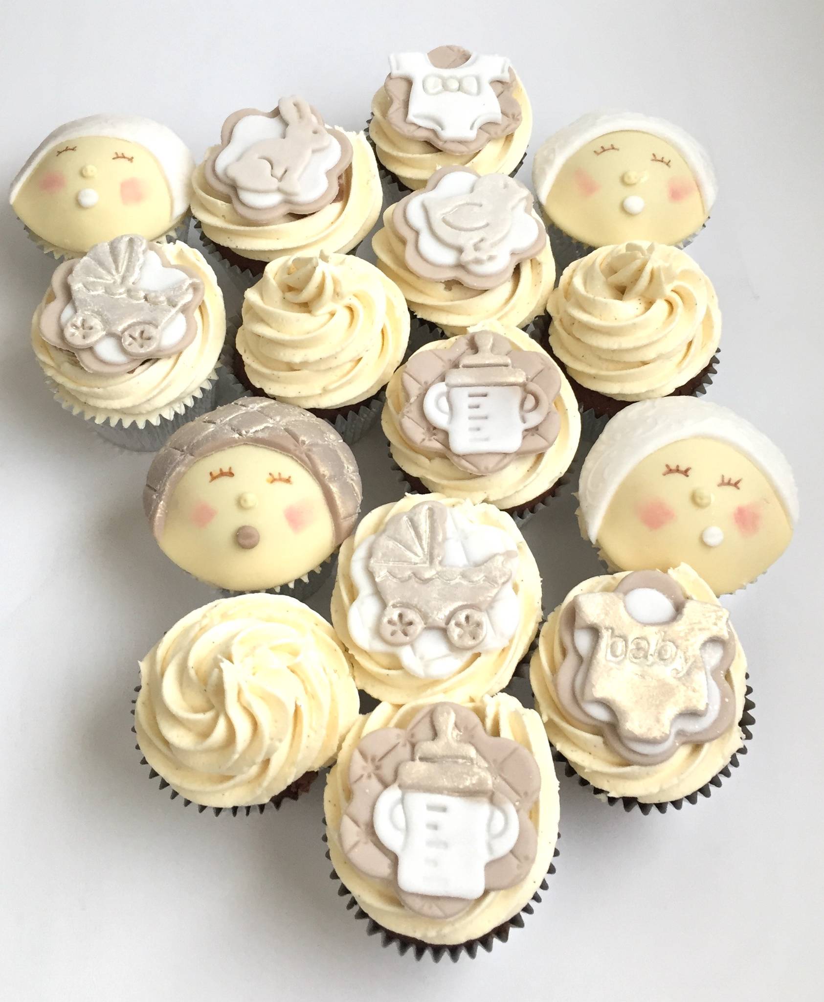 Baby Shower Cupcakes